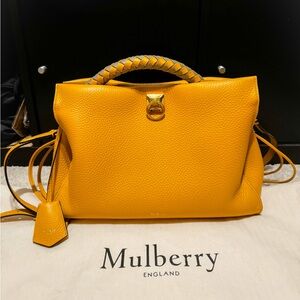 Mulberry Calfskin Iris Medium Shoulder Bag
